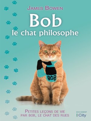 cover image of Bob, le chat philosophe